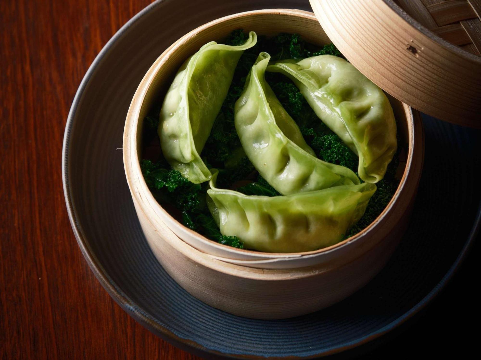 소피텔 리옹 벨쿠르 호텔 외부 사진 Steamed dumplings